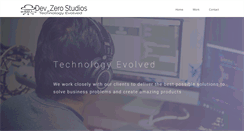 Desktop Screenshot of devzerostudio.com